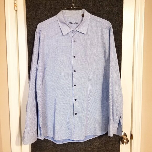 Men's Tasso Elba Button-Down LS Shirt size XXL - Picture 1 of 8
